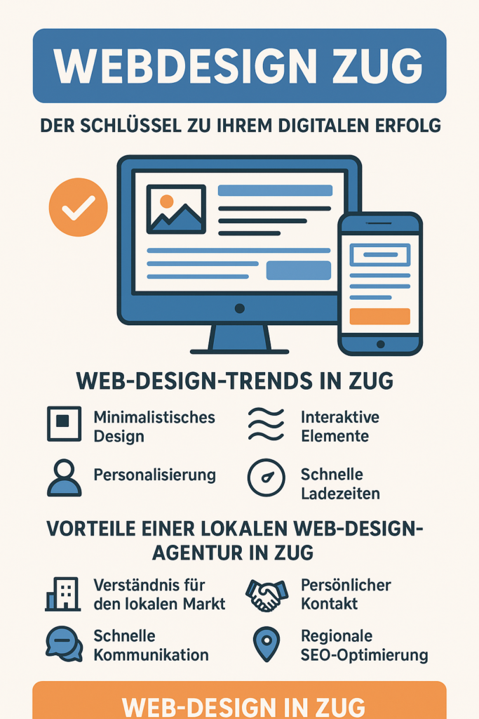 Professionelles Webdesign in Zug – Der Schlüssel zu Ihrem digitalen Erfolg