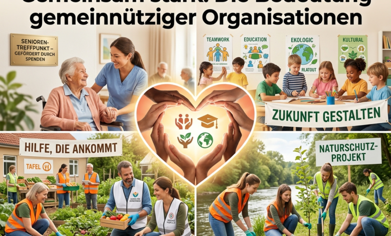 Gemeinsam stark Die Bedeutung gemeinnütziger Organisationen