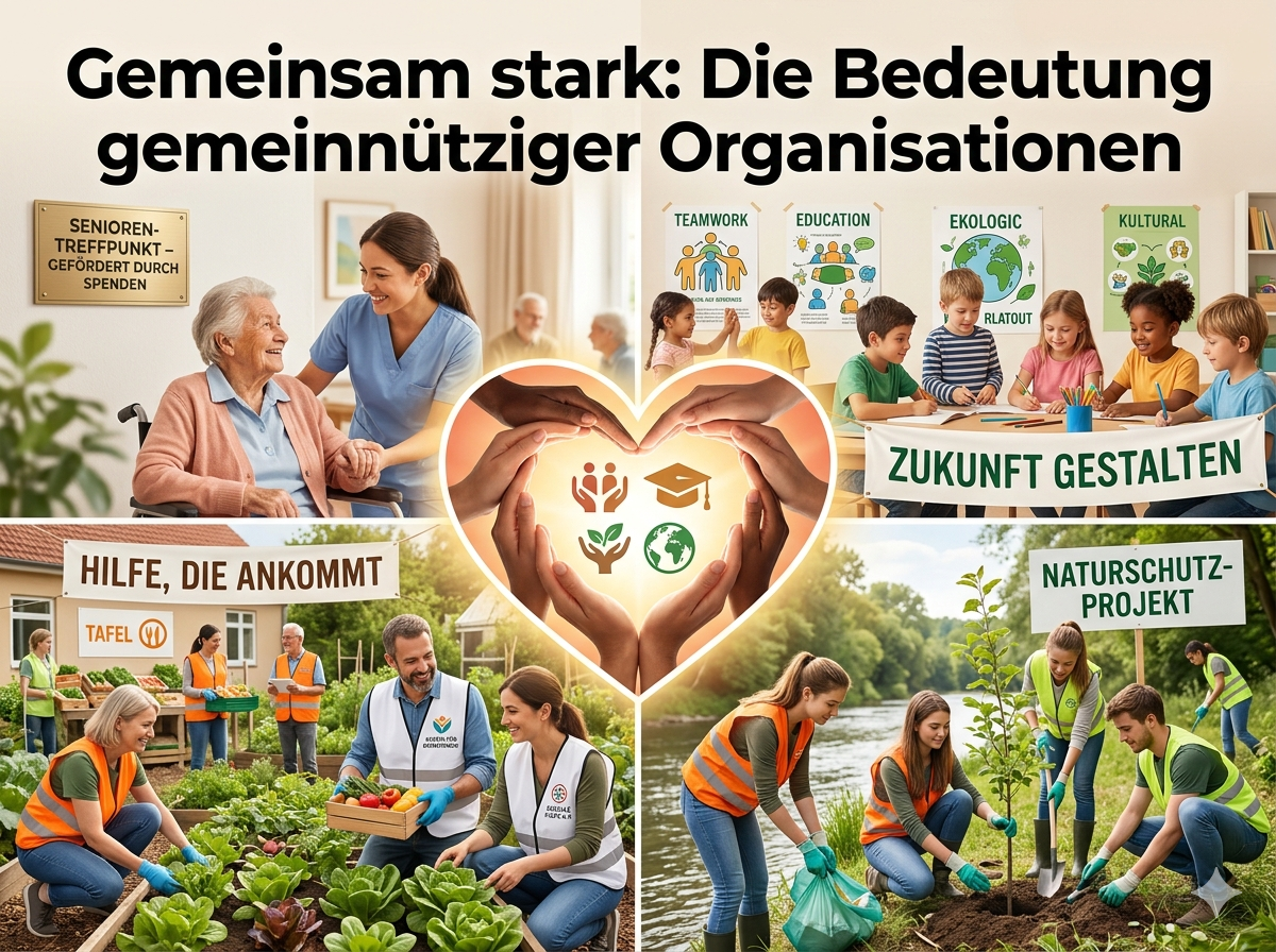 Gemeinsam stark Die Bedeutung gemeinnütziger Organisationen